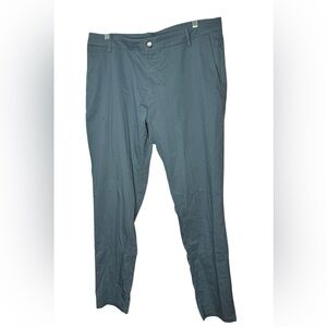 Birddogs Boom Broomstick Navy Blue Trousers Pants Size 36x32 Minimalist Stretch